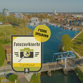 Fotozoektocht Turnhout - Fysiek spelbord + wandelroute ** ZOMER PROMO **
