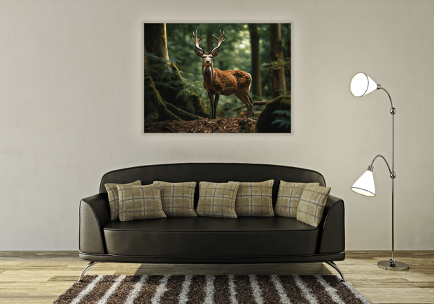 Wall Art "Het Zomerbos" • Dibond • met 4 boorgaten
