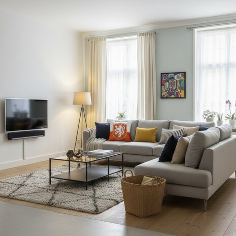 Fan kussen Nederlands Elftal (40 x 40 cm)